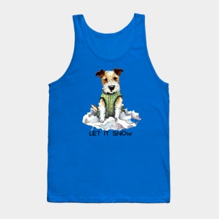 LET IT SNOW - Jack Russell Terrier Tank Top